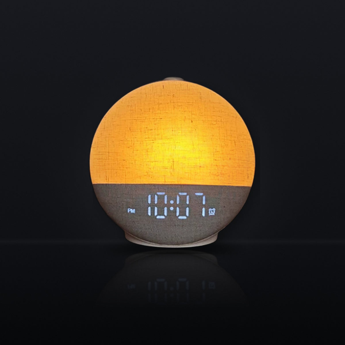 Alba con luz de amanecer, en estudio