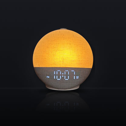 Alba con luz de amanecer, en estudio