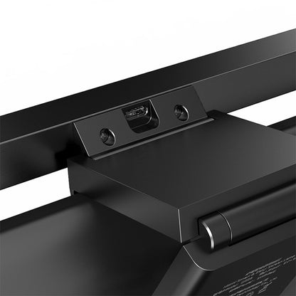 Detalle del soporte y el puerto USB de Halo