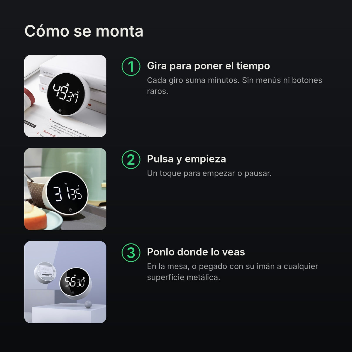 Cómo se usa Foco