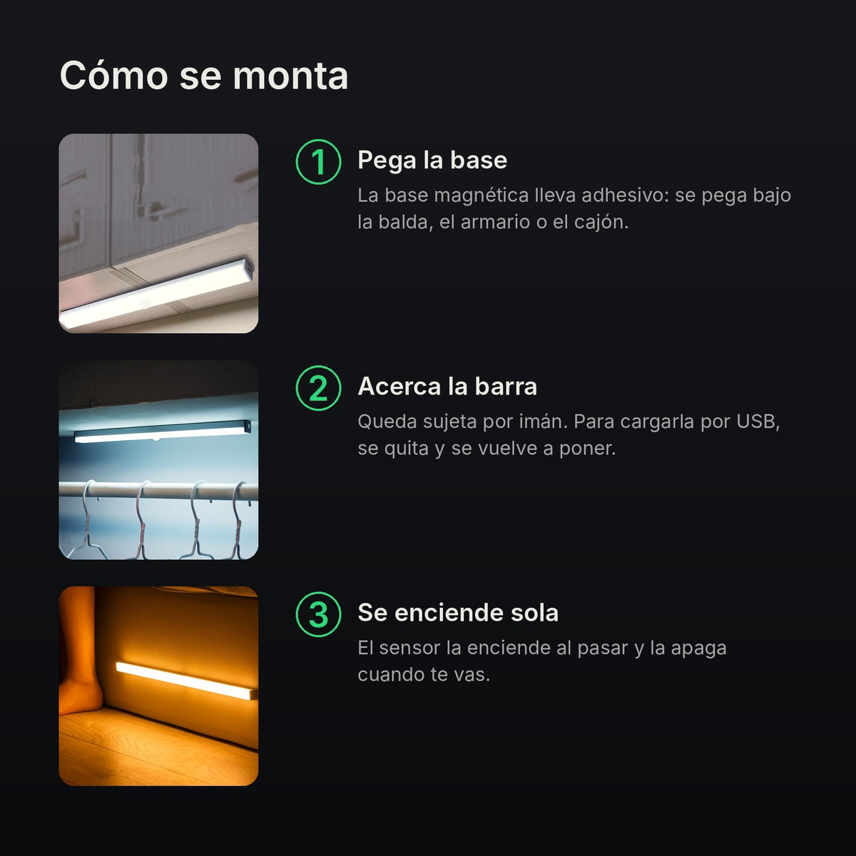 Cómo se monta Glow